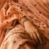 Coral Blush Sari (Cotton) - Image 2