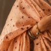Coral Blush Sari (Cotton)