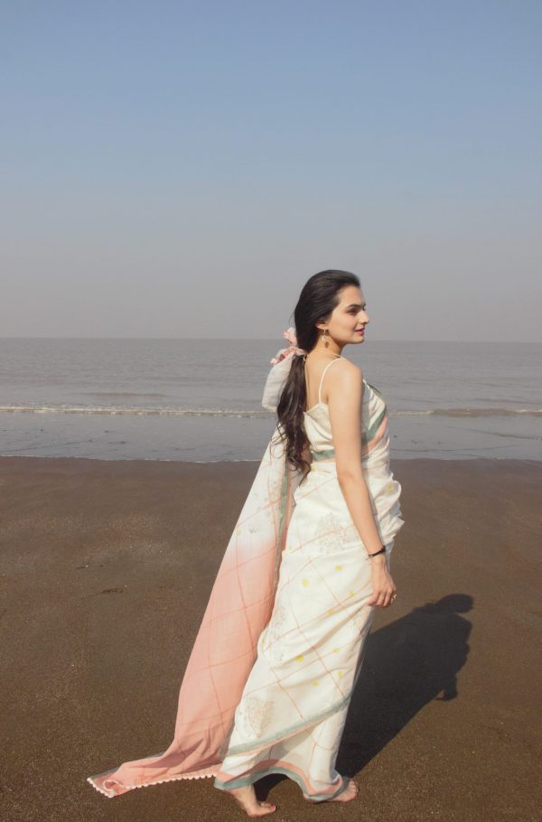 cotton and linen saris