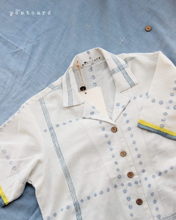 Urmi White Khadi Shirt - Image 2
