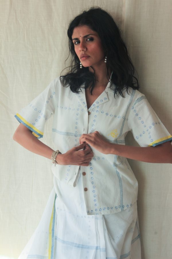 white khadi shirt