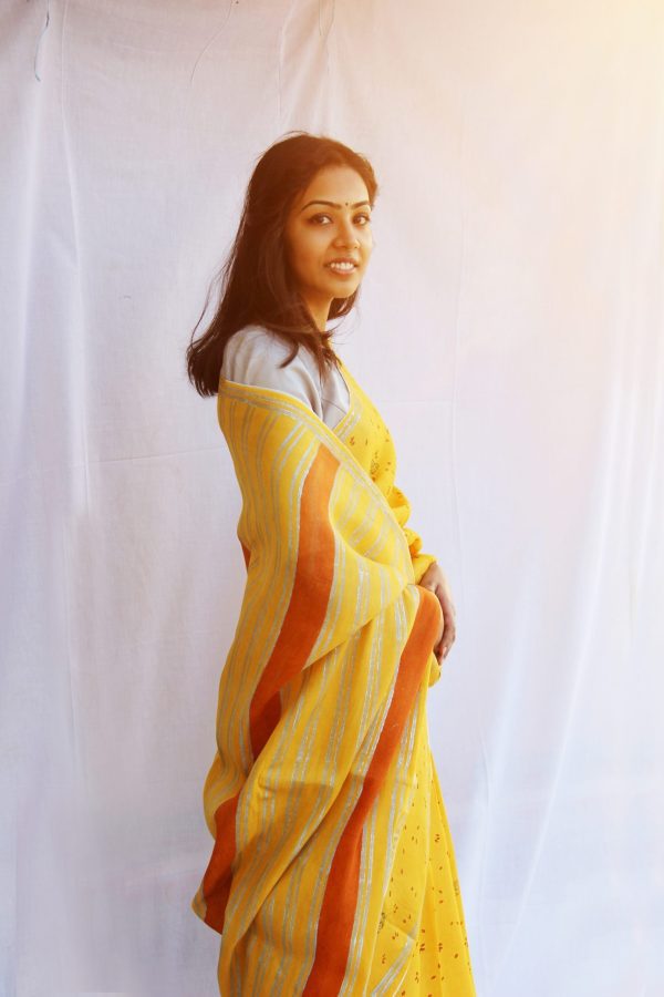 linen silk sarees