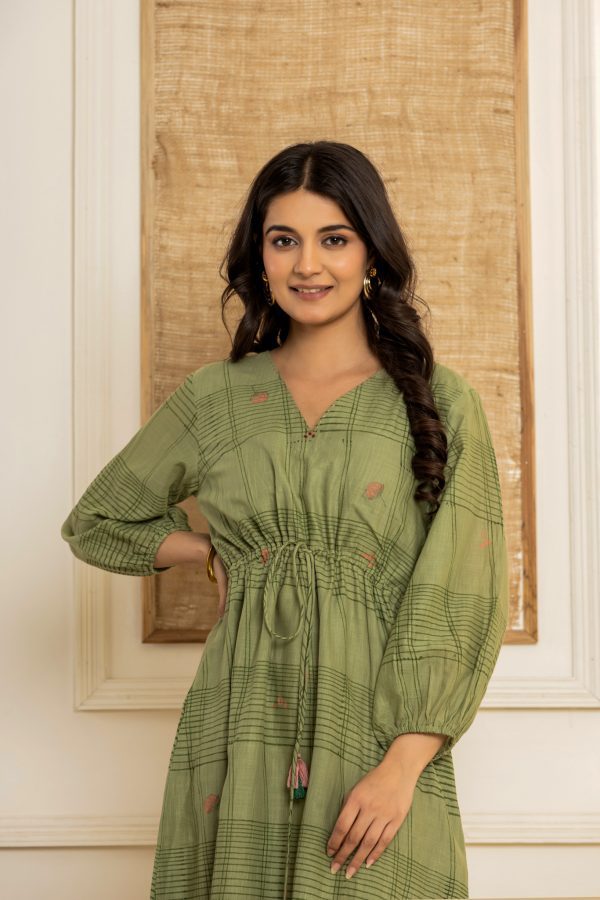 Olive Trail Dress - Image 3